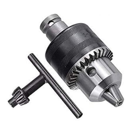 Jacobs 1/2 in. Th X 1/2 in. Cap Chuck Hd W/K32 Key CL33BA-12